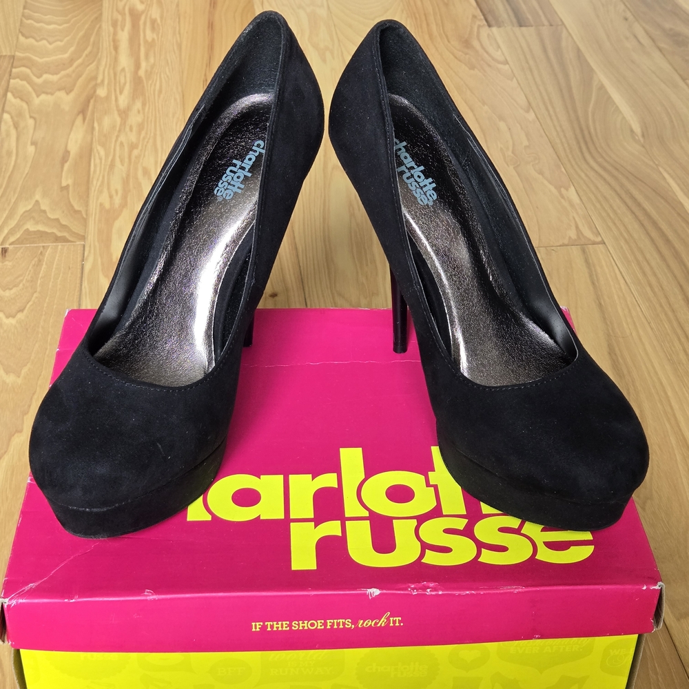 Charlotte Russe Black Women's Heels